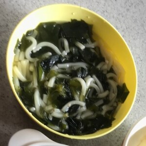 わかめうどん